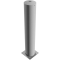 Barrier bollard | Steel tube  273 x 5 mm | stationary | for dowel fixing | hot-dip galvanized | total length: 1500 mm | with welded steel cap